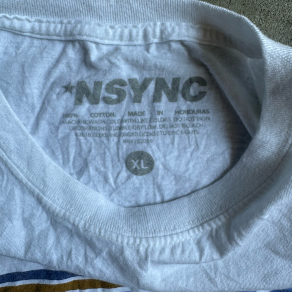 *Nsync Tshirt - image 3